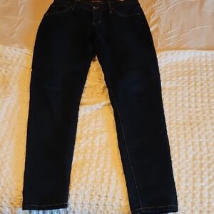 James Jeans Women's Straight Leg in Dark Blue Size 29/32
